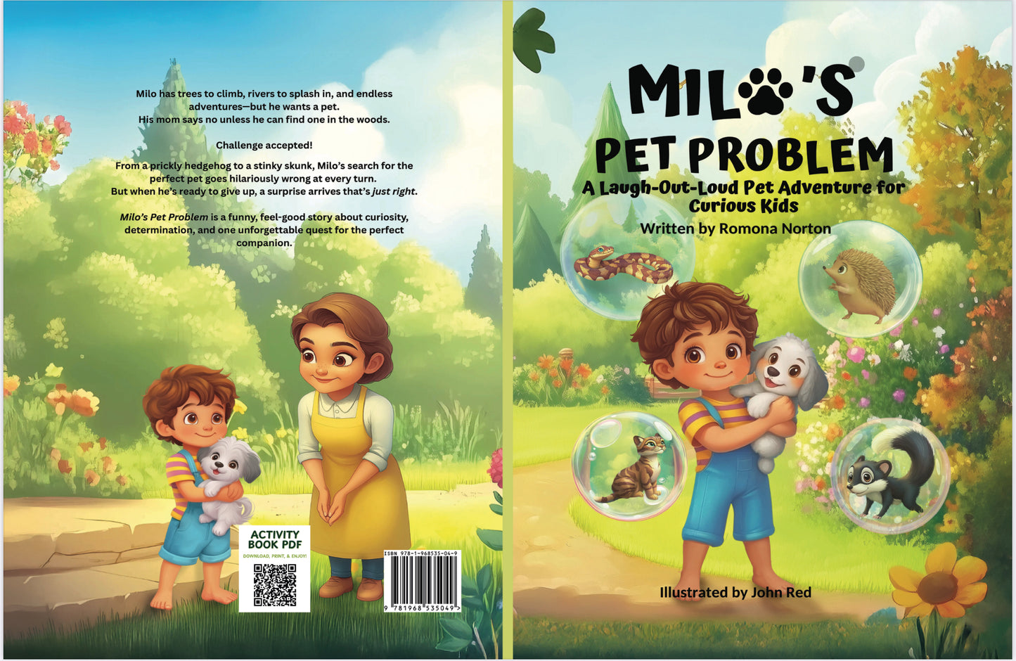Milo’s Pet Problem, A Laugh-Out-Loud Pet Adventure for Curious Kids | Hardcover