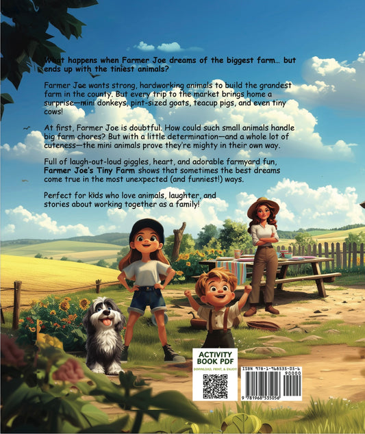Farmer Joe’s Tiny Farm, A Laugh-Out-Loud Story of Big Surprises | Hardcover