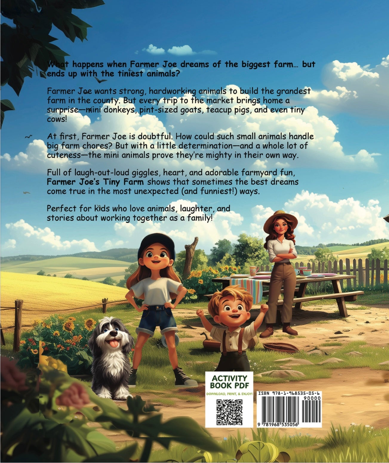 Farmer Joe’s Tiny Farm ✨ Includes FREE QR activity pages - Coconut Tree Books