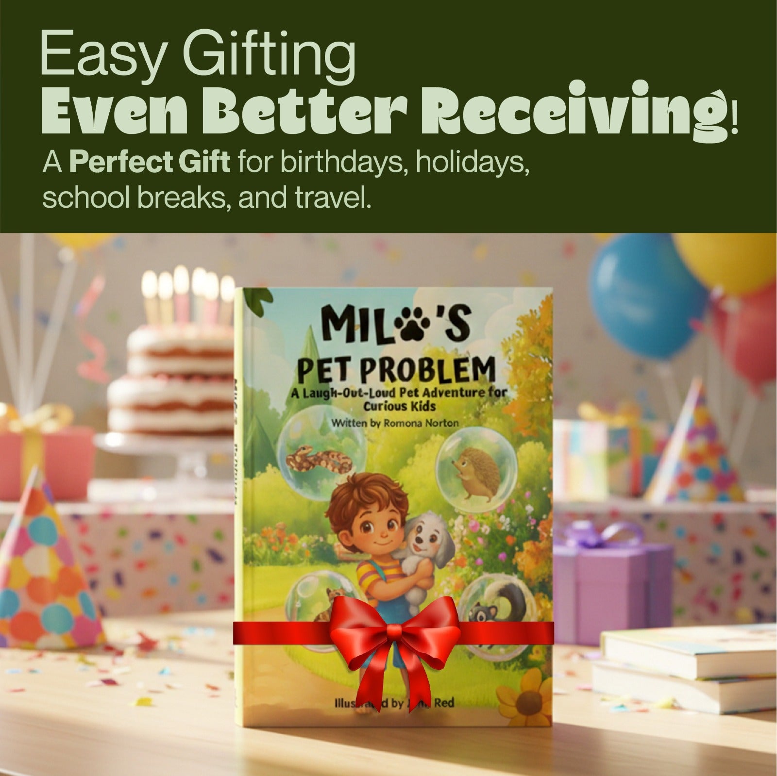 Milo’s Pet Problem - Includes FREE QR Activity Pages for Engaging Fun - Coconut Tree Books