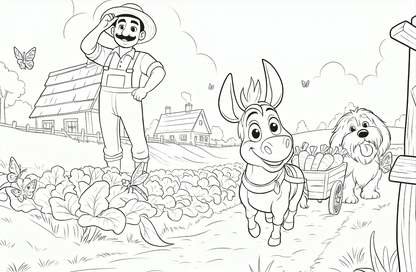 Farmer Joe’s Tiny Farm, A Laugh-Out-Loud Story of Big Surprises | Hardcover
