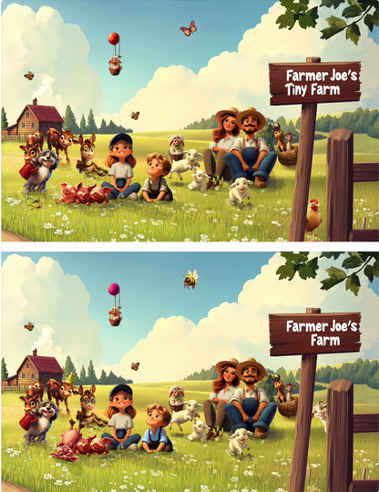 Farmer Joe’s Tiny Farm, A Laugh-Out-Loud Story of Big Surprises | Hardcover