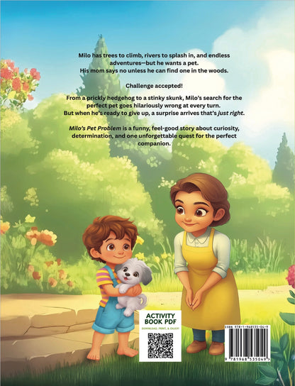 Milo’s Pet Problem,  A Laugh-Out-Loud Pet Adventure for Curious Kids | Paperback