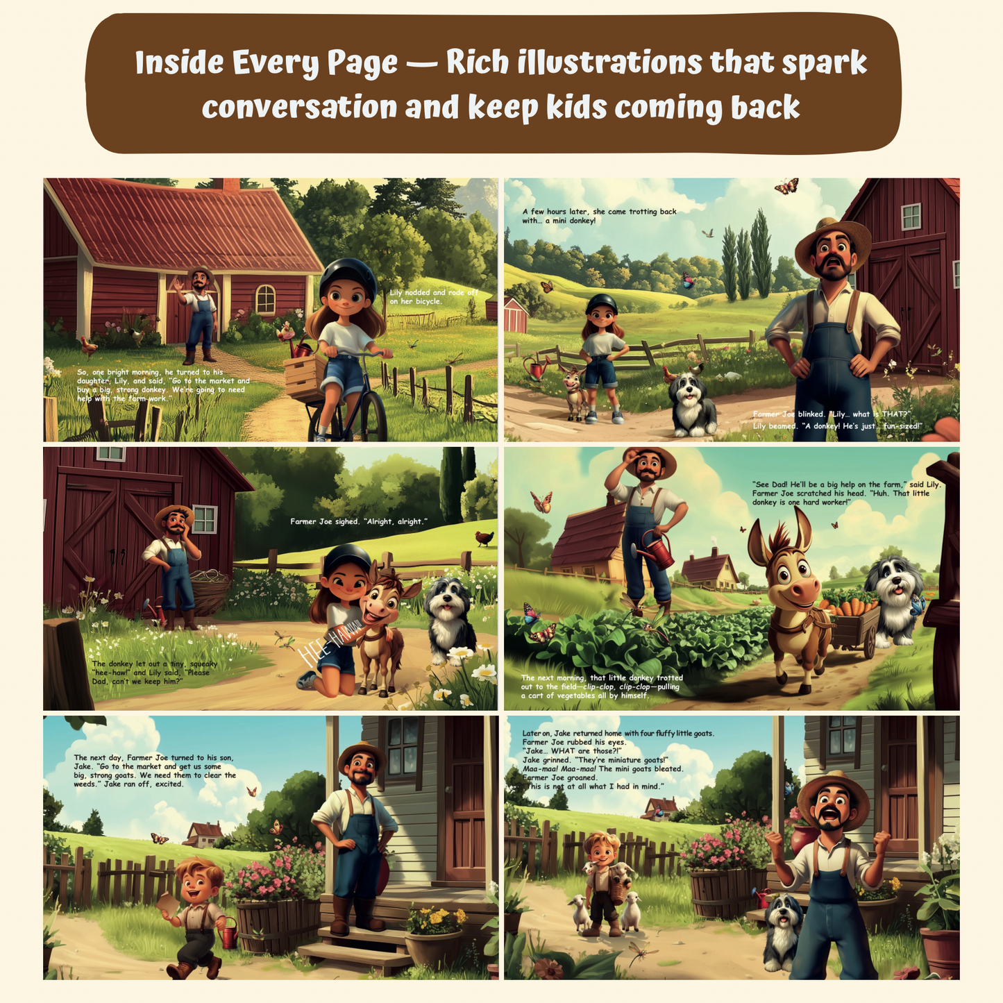 Farmer Joe’s Tiny Farm ✨ Includes FREE QR activity pages