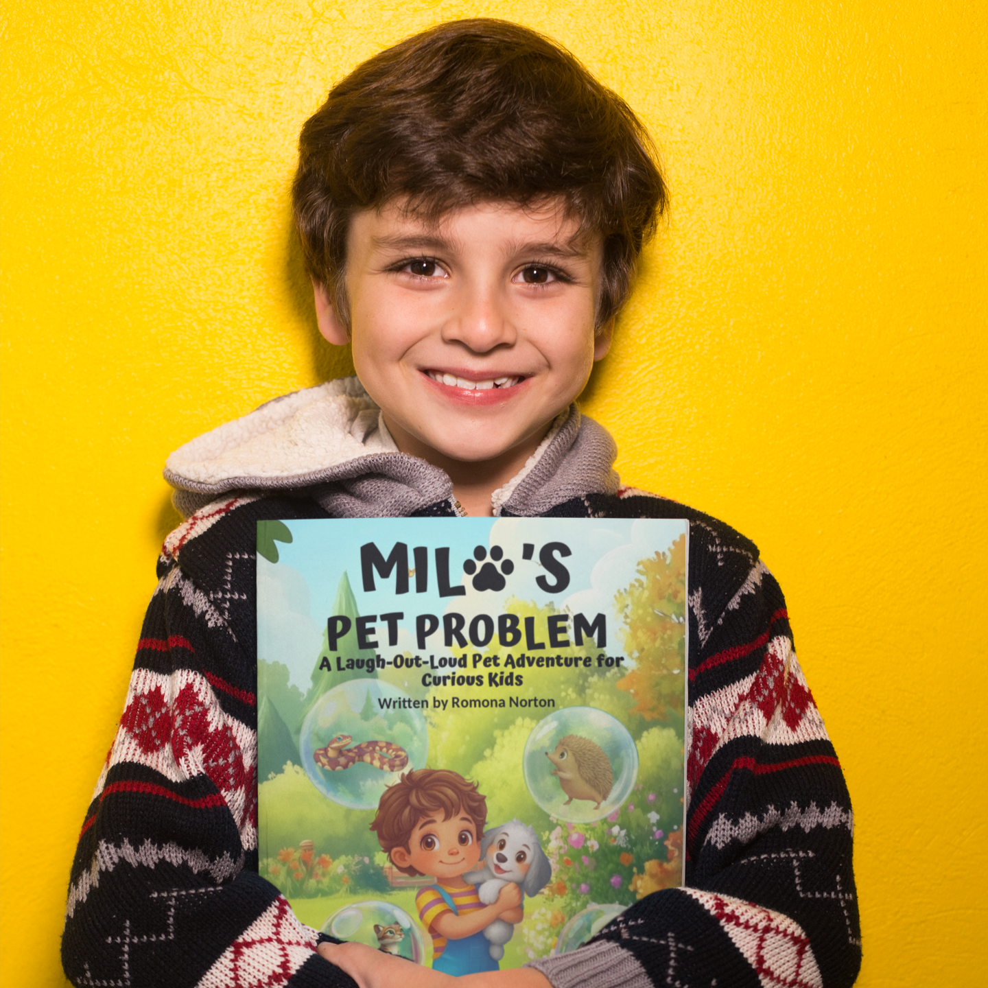 Milo’s Pet Problem, A Laugh-Out-Loud Pet Adventure for Curious Kids | Hardcover